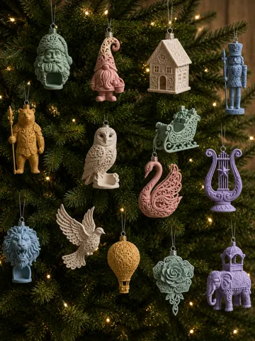 Letrero o emblema decorativo: Weihnachtsbaumschmuck — vista de referencia 2
