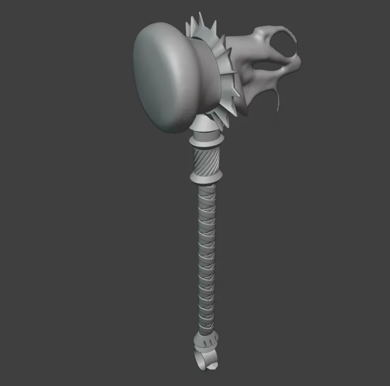 Stylized Harmer - Free 3D Print Model - MakerWorld