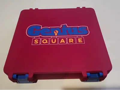 Genius Square game storage and travel case