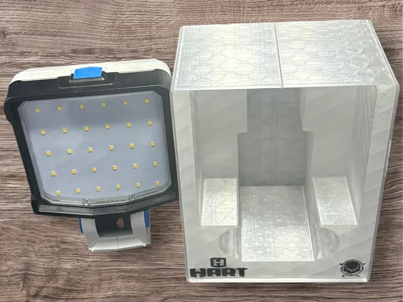 Gridfinity_HART 20v Cordless LED Work Light 4x5x16