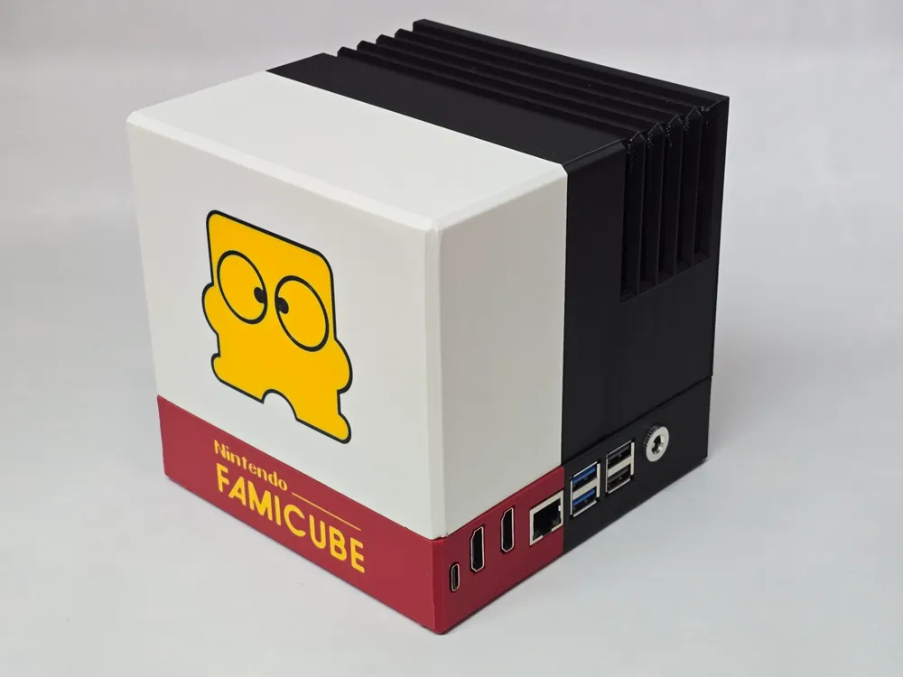 Famicube (Raspberry Pi 5 case) - Free 3D Print Model - MakerWorld