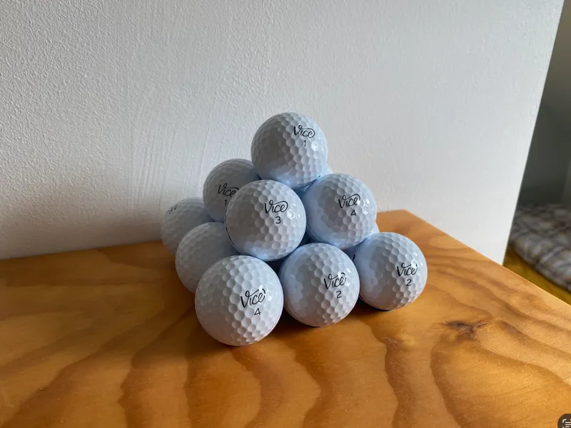 Golf Ball Pyramid - 3x3 - Two Designs