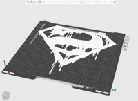 Cache de porte Superman pour imprimante Bambu — photo 5