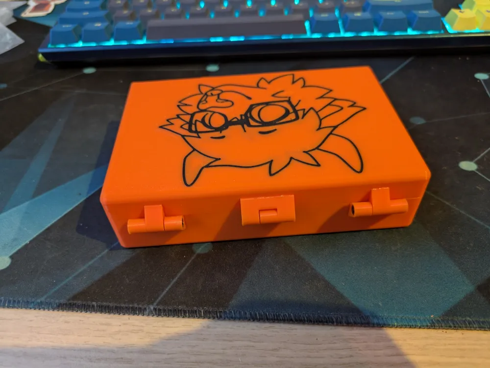 Furry sticker box - Free 3D Print Model - MakerWorld