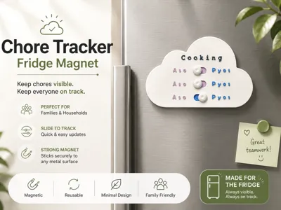 Fridge Magnet - Chore Tracker
