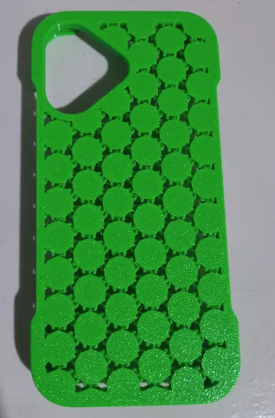 iPhone 16 Case with Movable Circular Back Chain