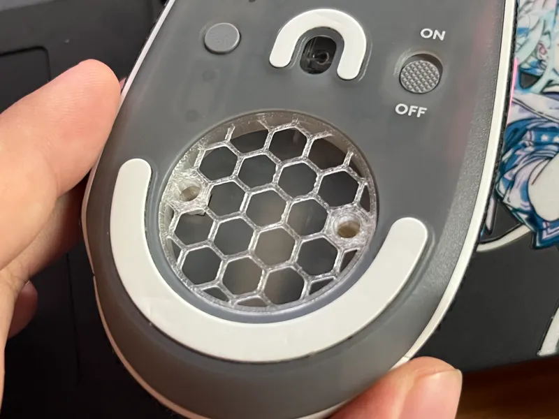 Logitech罗技蜂窝镂空底盖