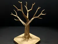 Arbre porte-bijoux low poly — photo 2