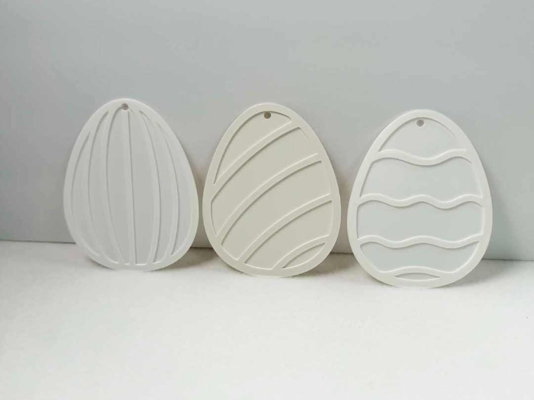 Easter Egg Coloring Plates