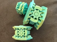 Fidget engrenage hexagonal rotatif — photo 2