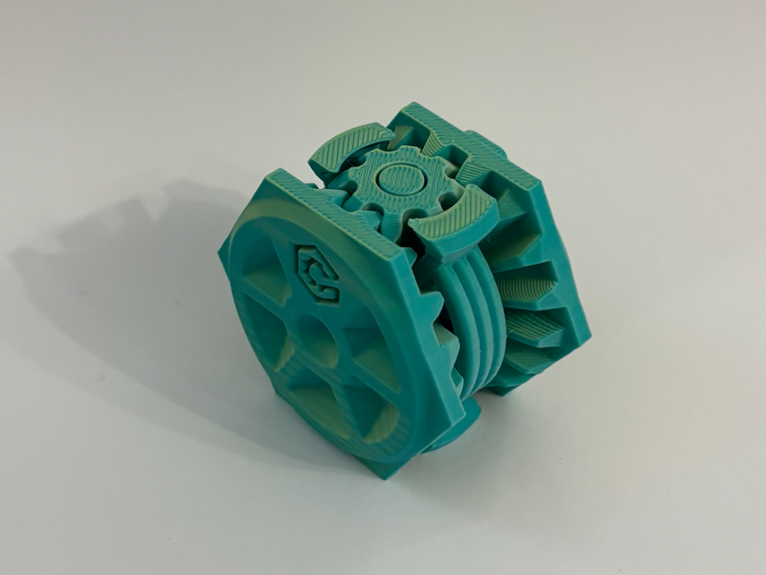 Hexagon Gear Rotating Fidget (Free Commercial Use)