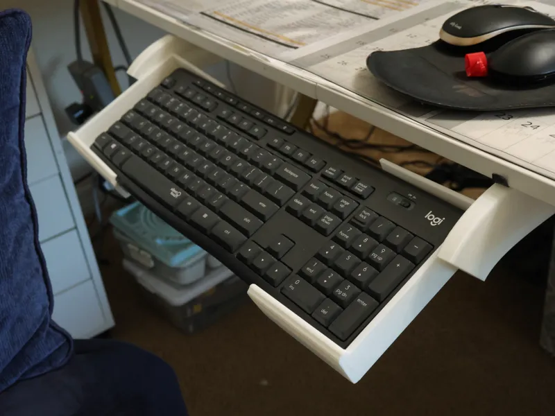 Universal Sliding Keyboard Holder/Tray