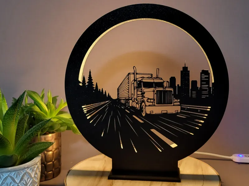 Ringlampe ringlicht LKW Nachtlicht Trucker