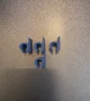 4 clips, 0.2mm layer, 2 walls, 15% infill