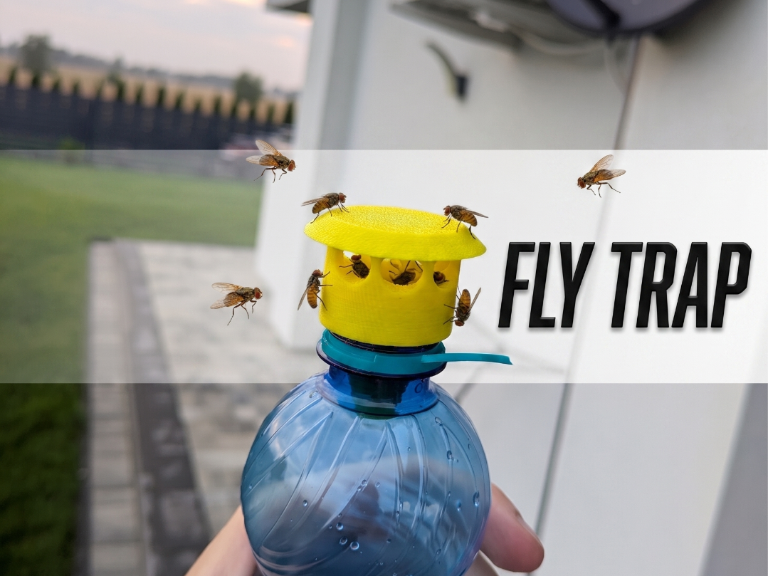 Universal Bottle Fruit Fly Trap