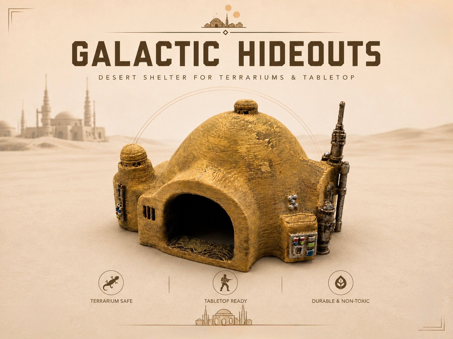 Galactic Hideouts – Wüstenhaus