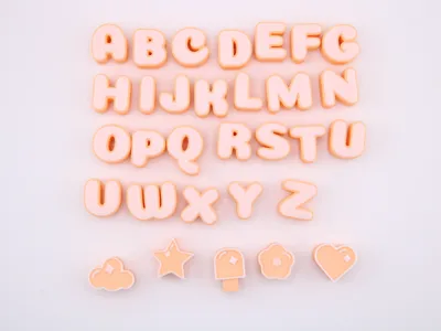 Letters for 4mm paracord