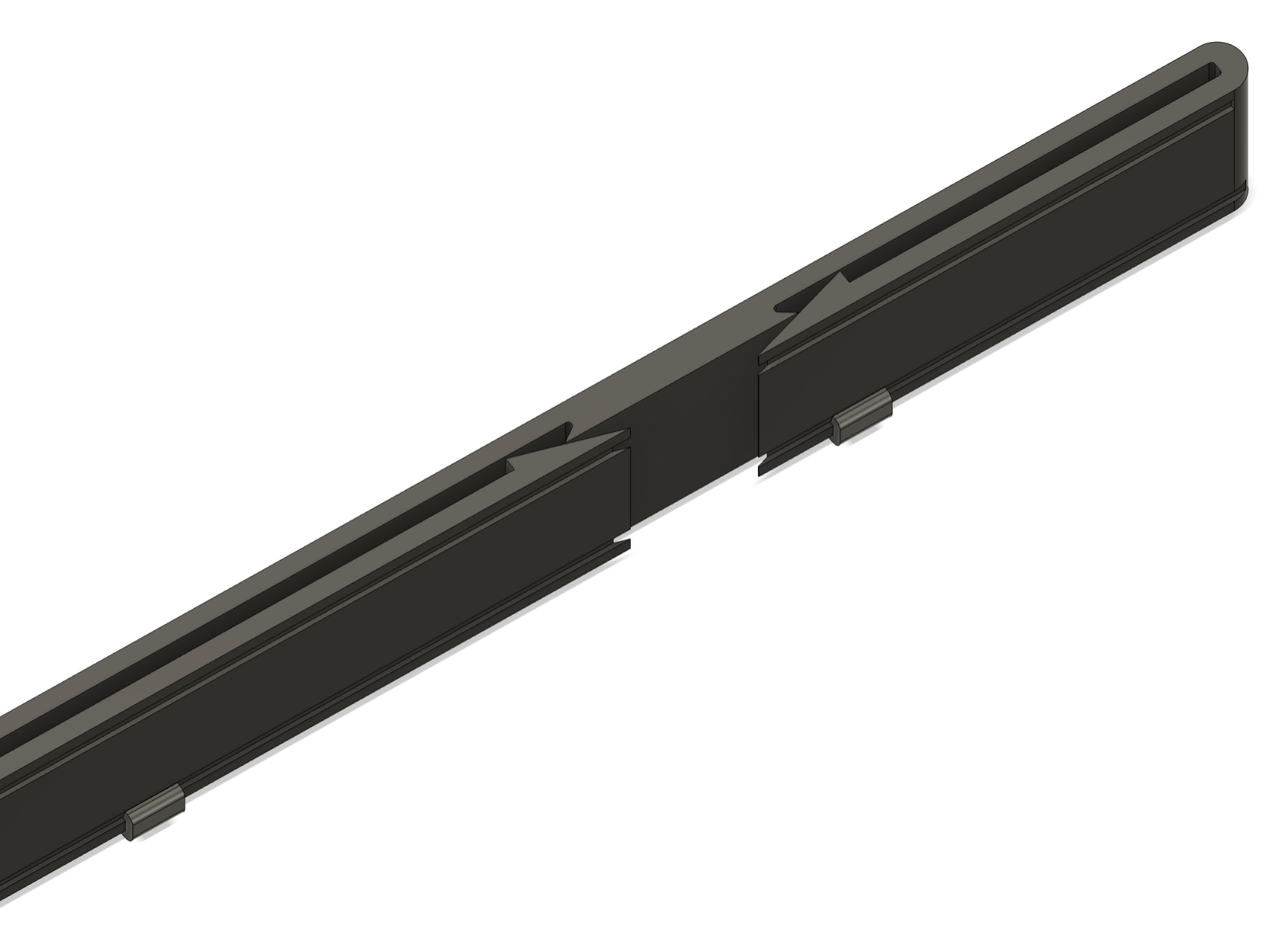 Molle Drop bars belt loop clips