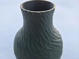 Wavy Vase - Gentle Waves