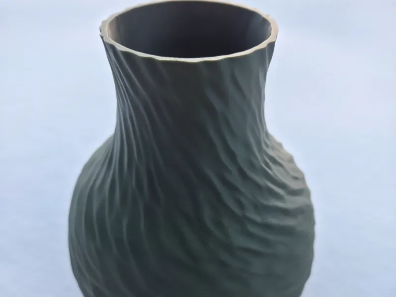 Wavy Vase - Gentle Waves