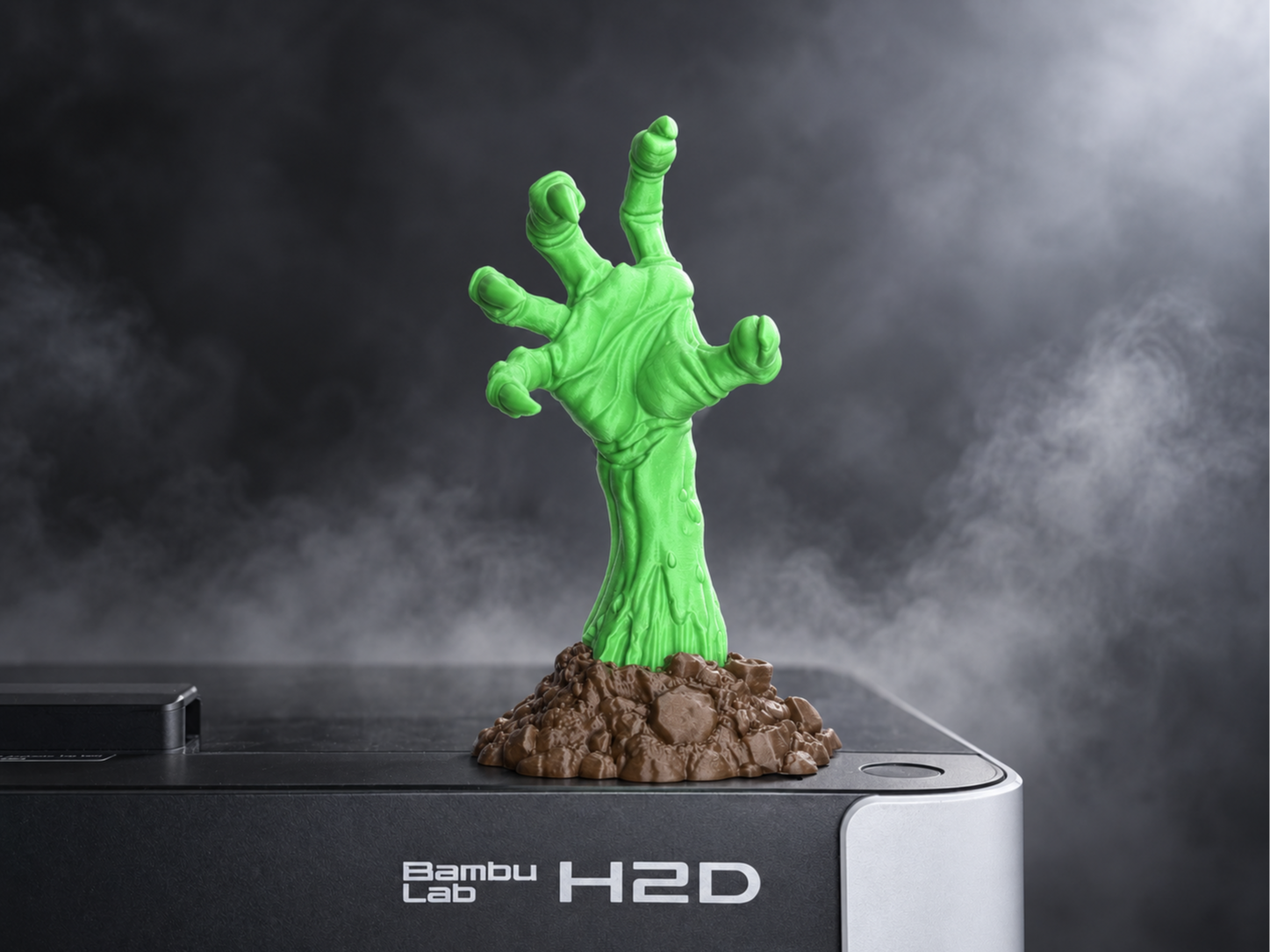 Zombie Hand Rising from the Ground - 1