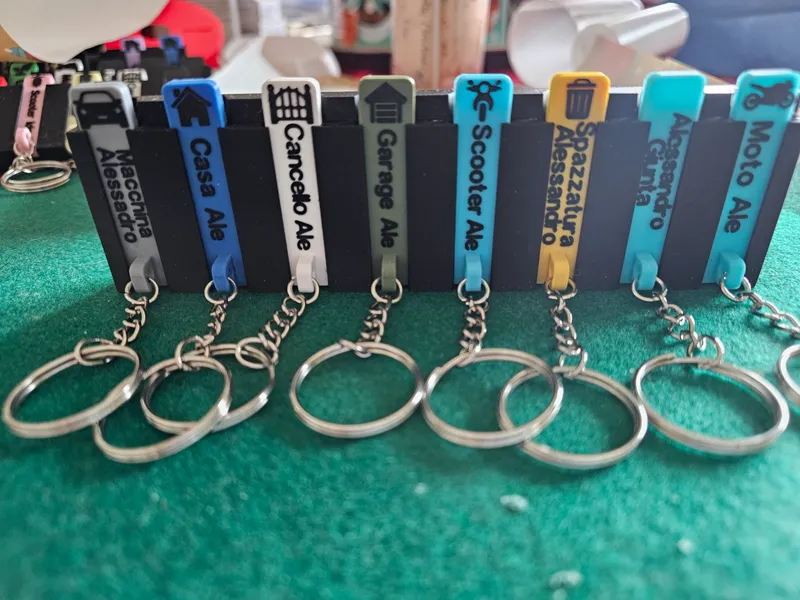 Personalised Keychains with Key Chain Holder