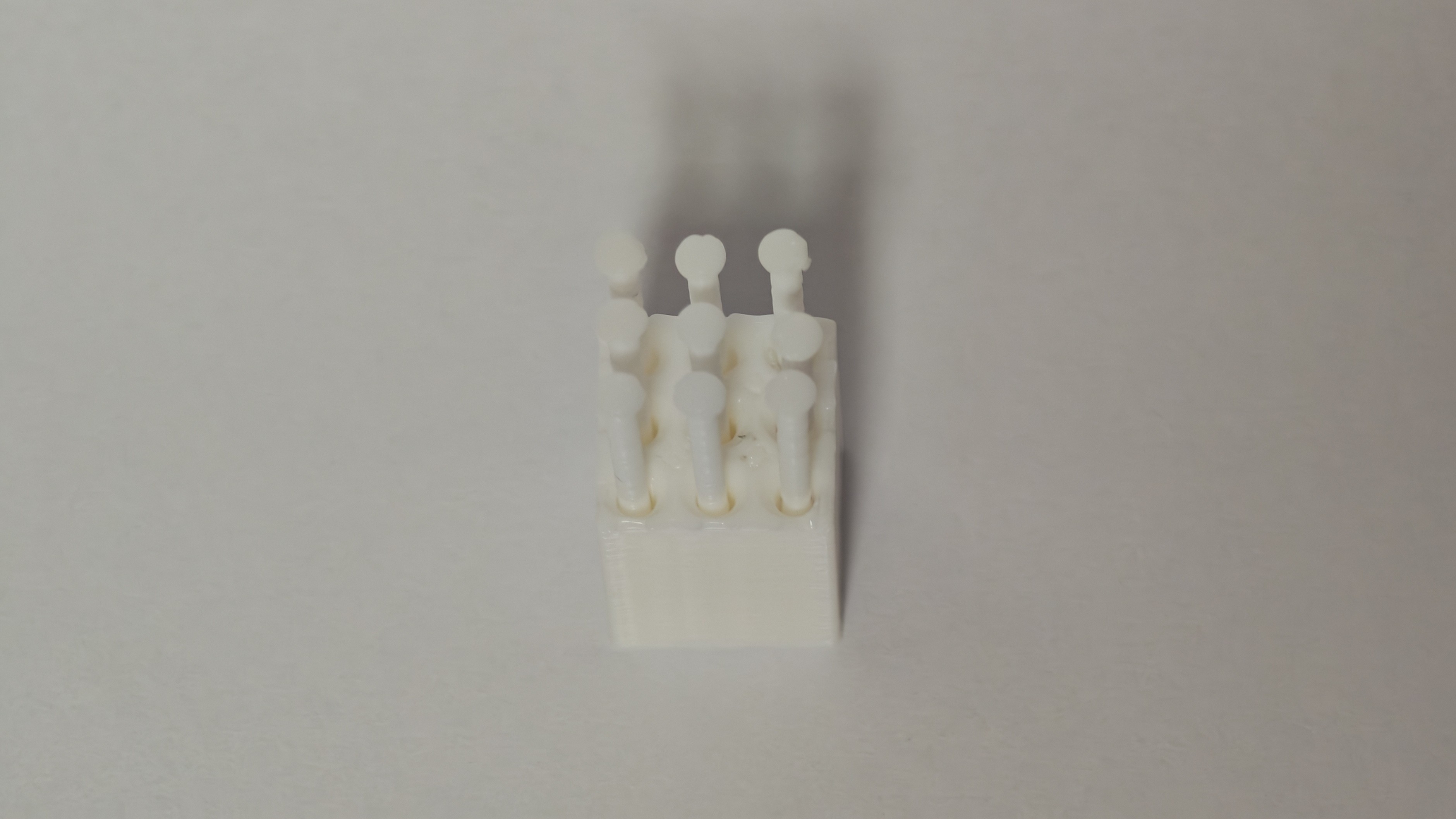 Miniatura 2 do modelo 3D 【可定制】一体打印 针画 针板解压玩具