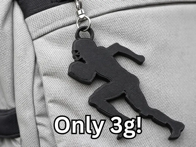 American Football Keychain