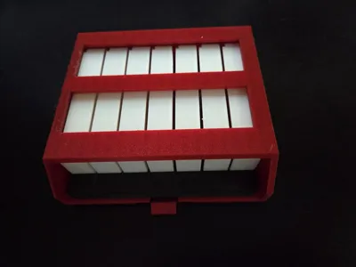 Traveling case for pill boxes