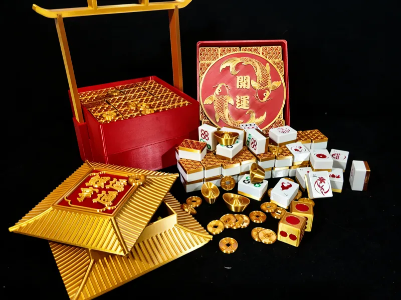 锦鲤麻将【42#绝佳手感144张-可配重】