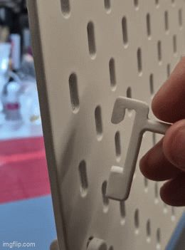 Ikea Skadis Snap In Haken in verschiedenen Längen