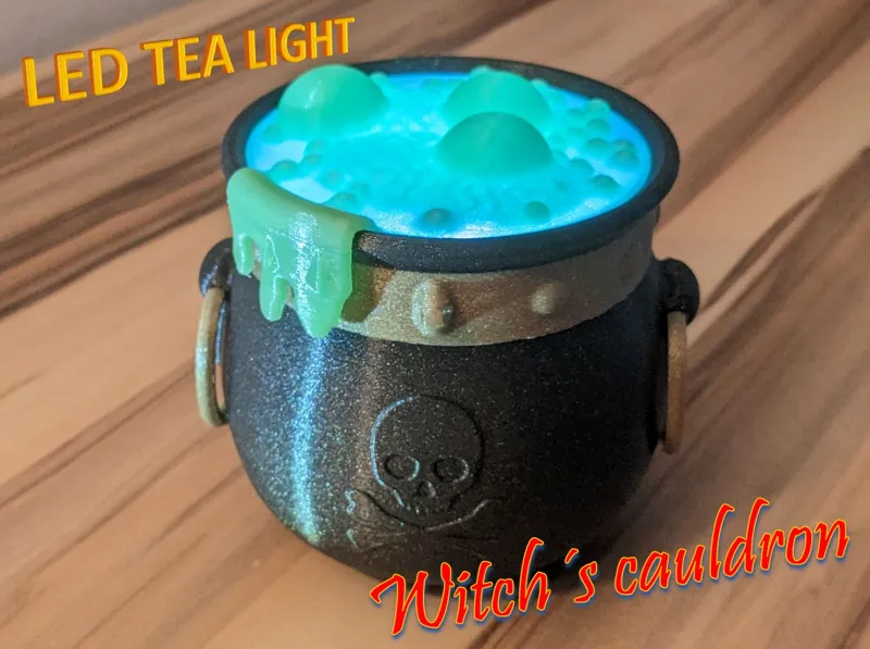 Witch´s cauldon / Halloween candy pot