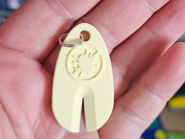 Tick removal keyring by NSprints MakerWorld: Download Free 3D Models - 3D model önizlemesi