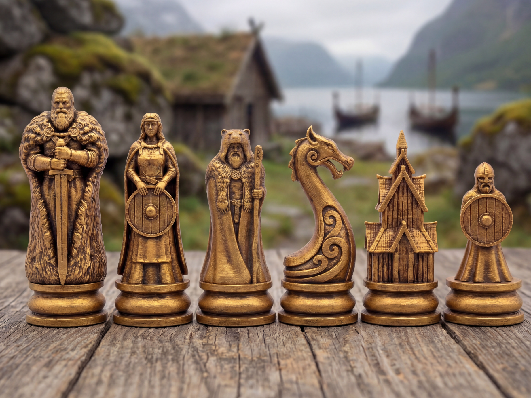 Vikings Chess Set