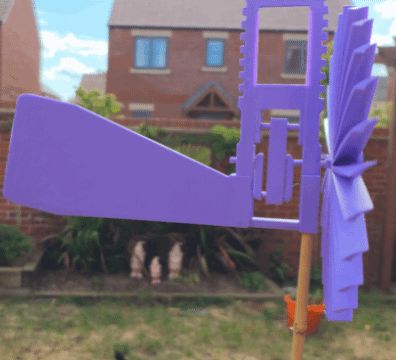 engine wind spinner
