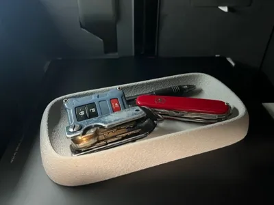 EDC small parts or change tray pocket dump