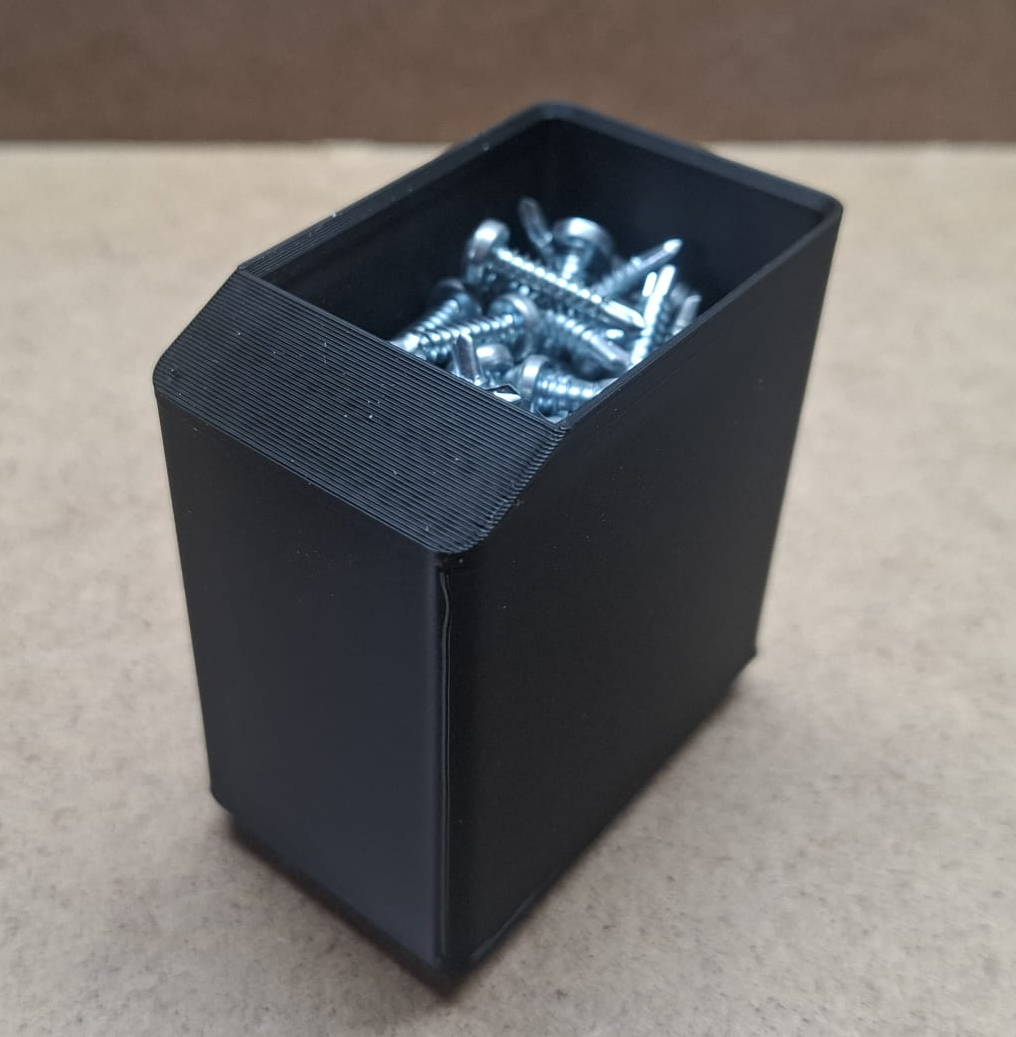 Miniatura 1 do modelo 3D Werkstatt‑Gridfinity‑Boxen mit Label‑Schräge 