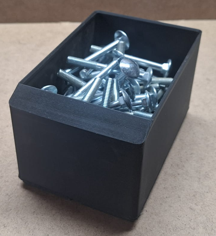 Miniatura 6 do modelo 3D Werkstatt‑Gridfinity‑Boxen mit Label‑Schräge 