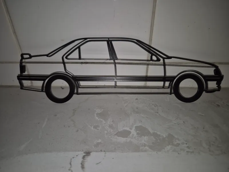 silhouette peugeot 405 mi 16