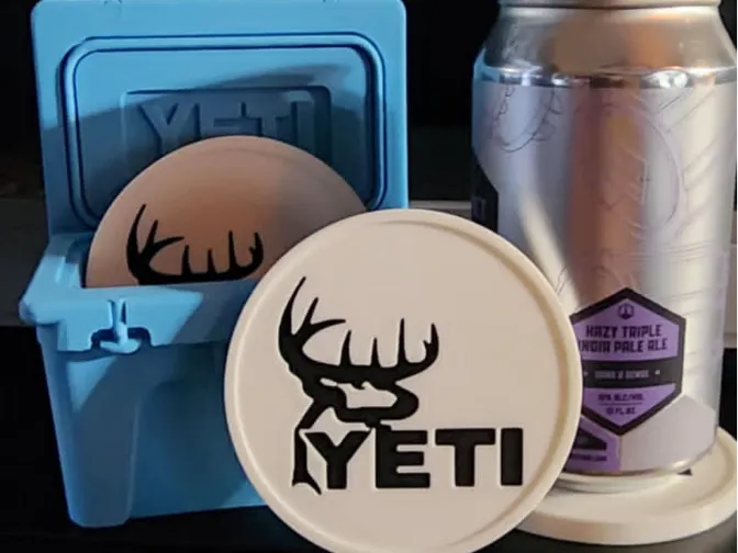 yeti buck cooler coaster set
