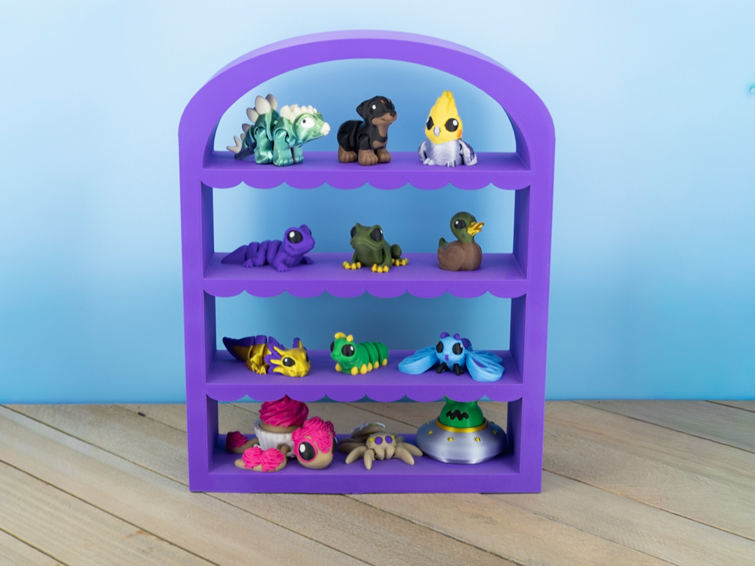Arched Hatchling & Miniature Display Shelf