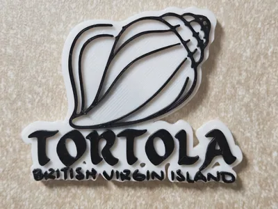 Tortola - Fridge Magnet