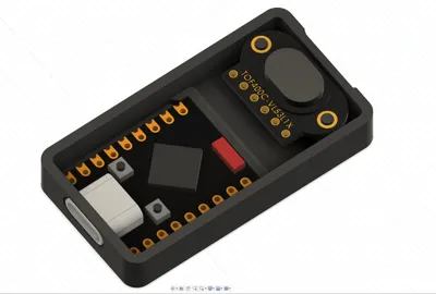 ESP32-C3 Super Mini + VL53L1X (ToF Sensor) Case