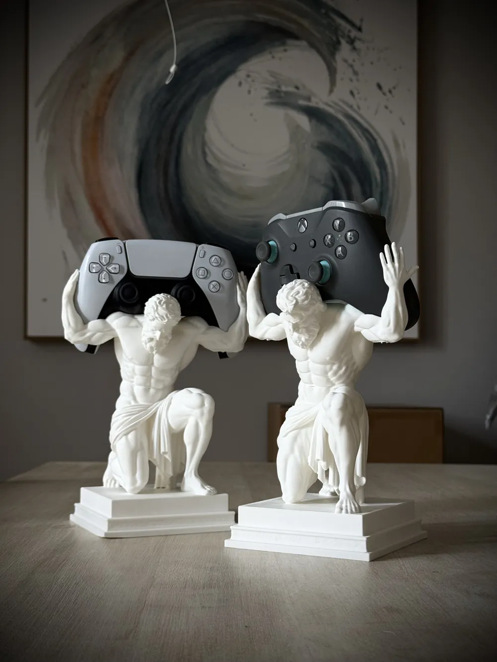 Titan God Atlas - Gaming Controller Stand-Xbox/PS5 - Free 3D Print