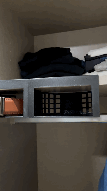 Gürtelhalter Organizer Schrank