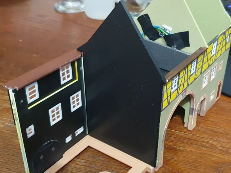 Mur mitoyen pour  maison HO Faller
