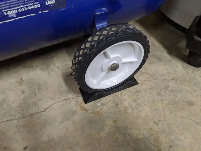 Wheel Chock for Air Compressor 