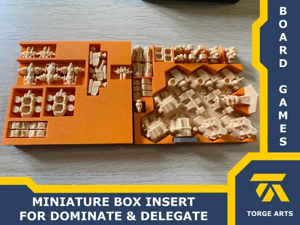 Insert de boîte pour Dominate & Delegate