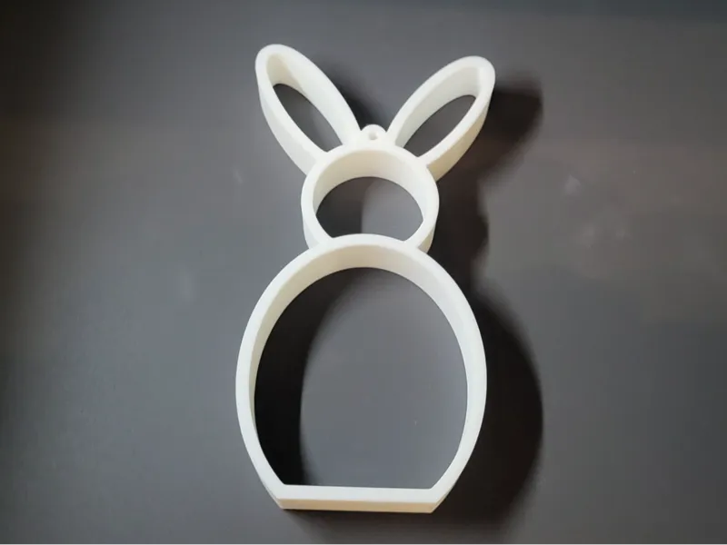 easter bunny standing or hanging ornament