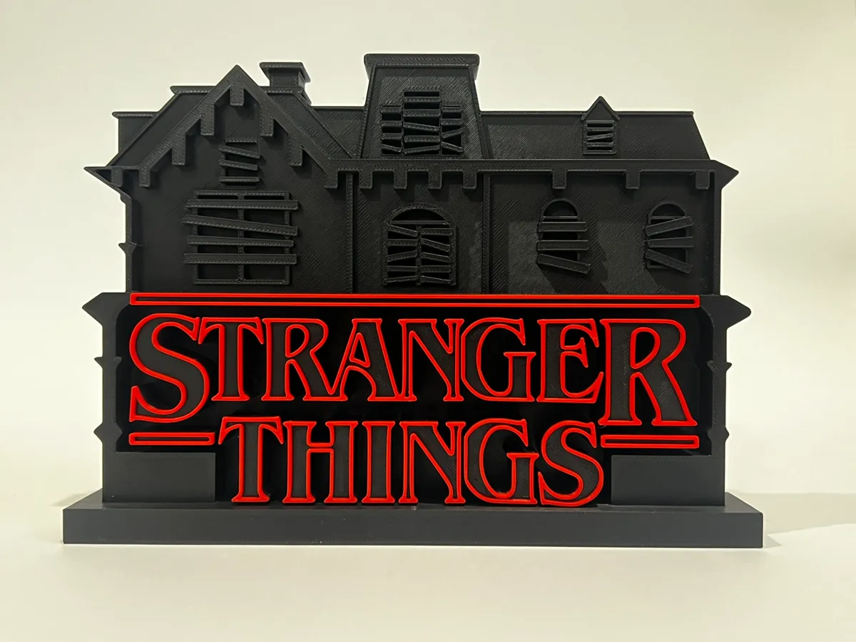Stranger Things Logo Creel House by Bry•Forms MakerWorld: Download